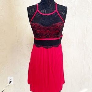 Red Soma Babydoll nightgown
